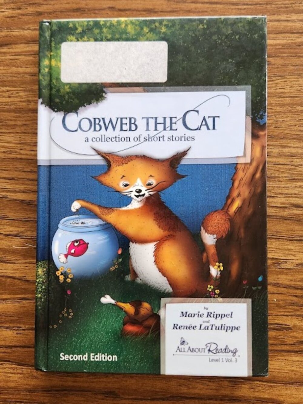 Cobweb the Cat Short Stories All About Reading Level 1 Vol. 3 Hardcover Book
